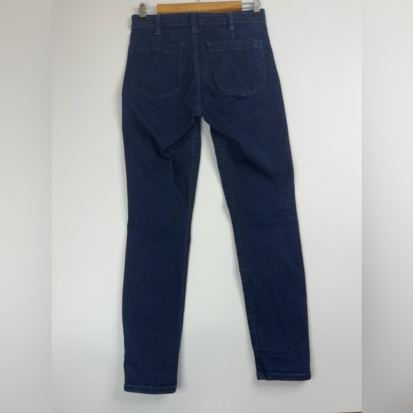 GAP High Rise Skinny Sailor Smoothing Pockets Ankle Jeans Size 4 - Picture 4 of 11